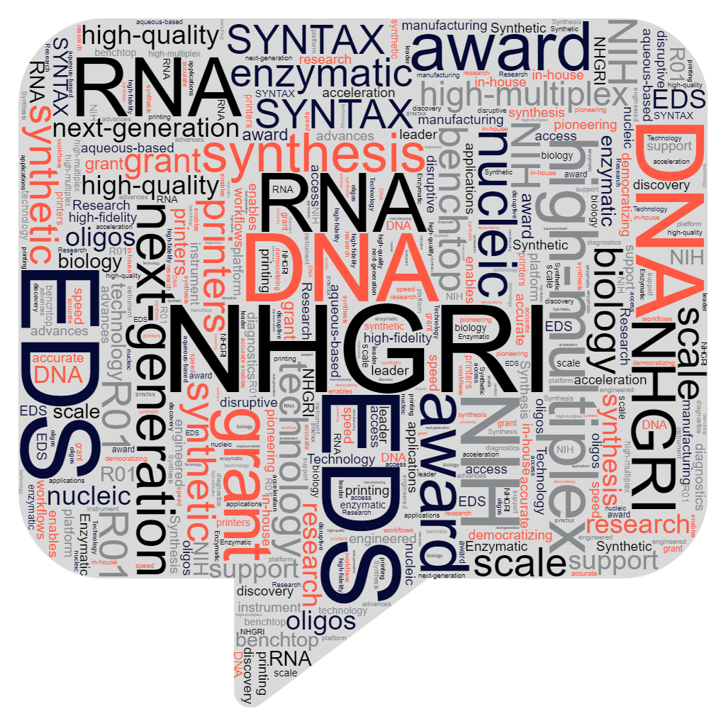 DNA Script to Develop Next Generation of Enzymatic DNA Synthesis
